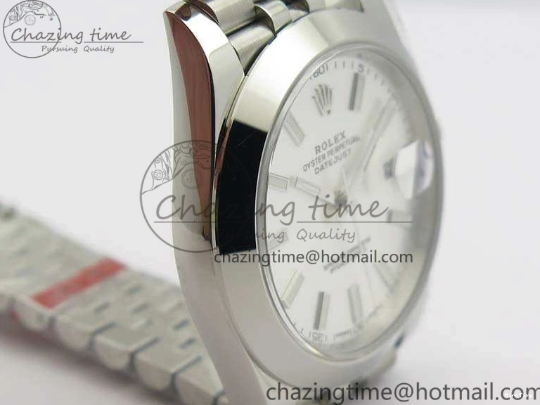 MiroTime 0401 Packable DateJust 228238 Smooth Bezel SS Noob 1:1 Best Edition Silver Sticks Dial On Jubilee Bracelet A 3506